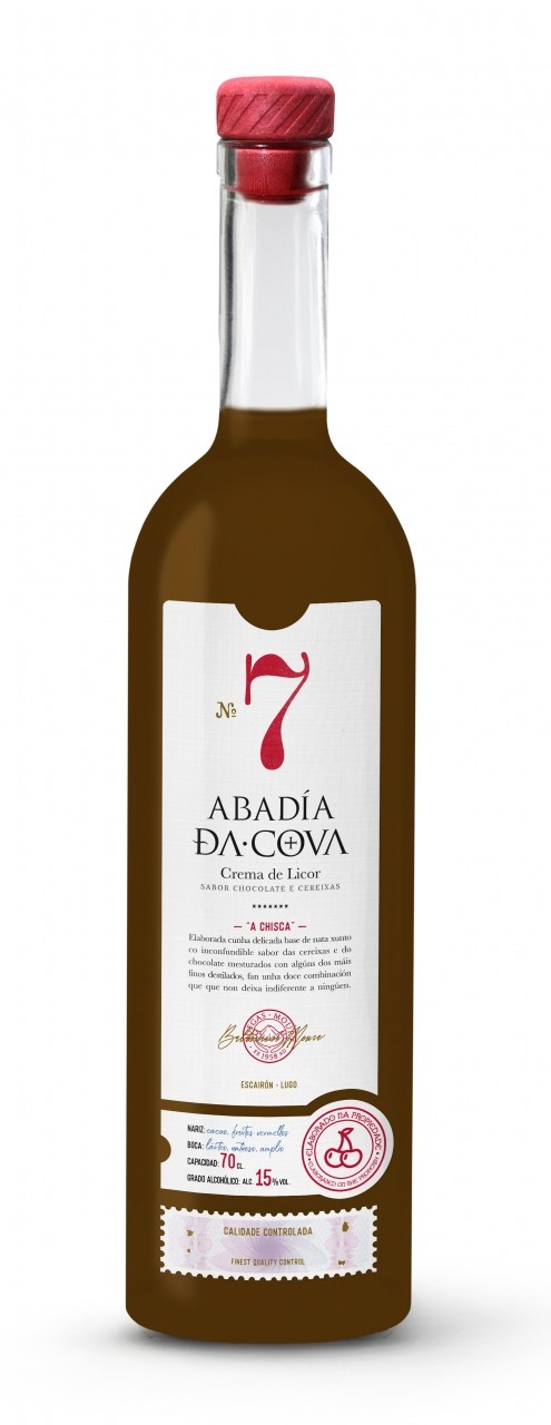 Crema de Chocolate y Cerezas Abadía da Cova